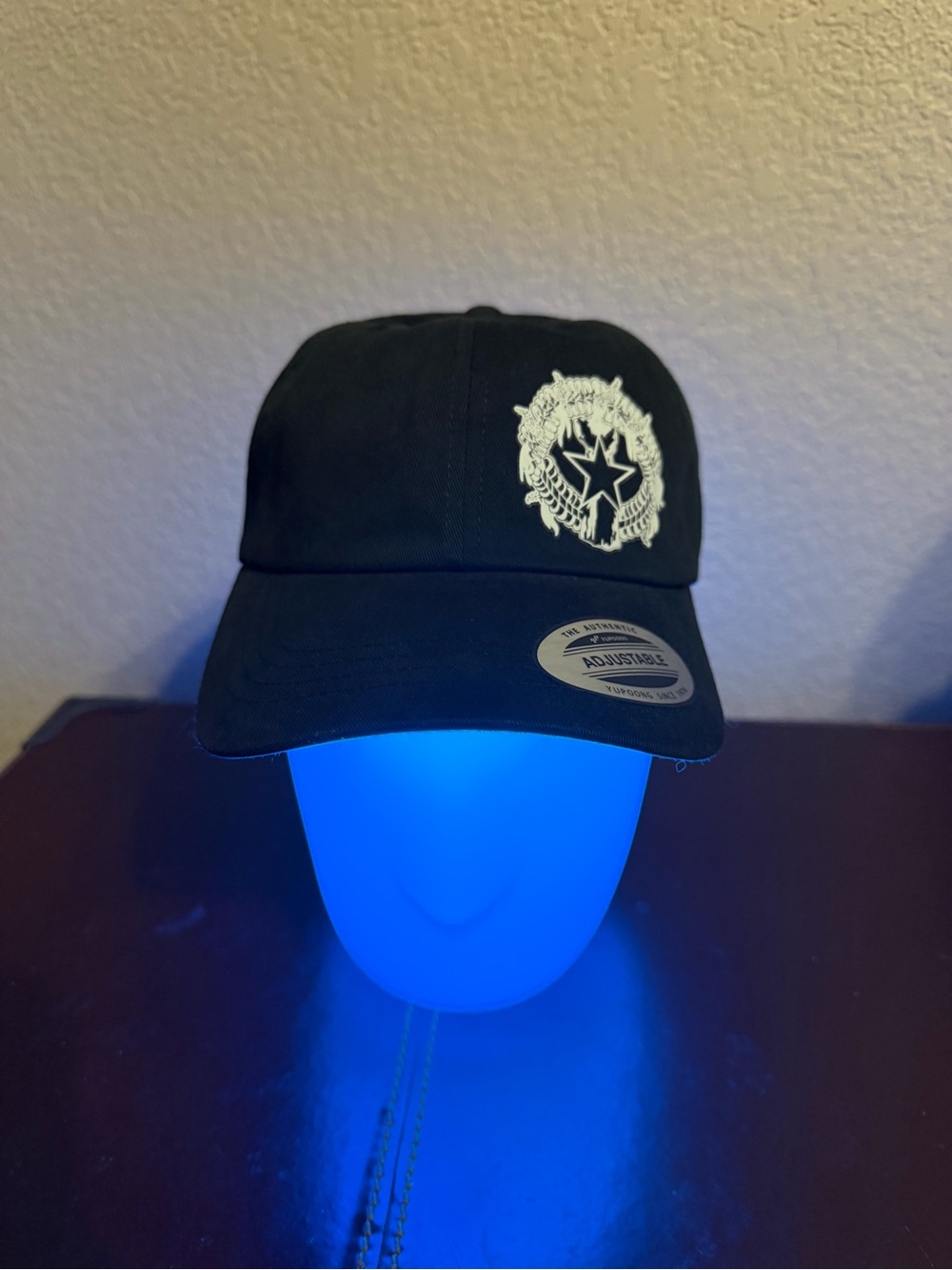 Black Baseball Cap w/ CNMI seal - Northern Mariana Islands, Saipan, Tinian, Rota